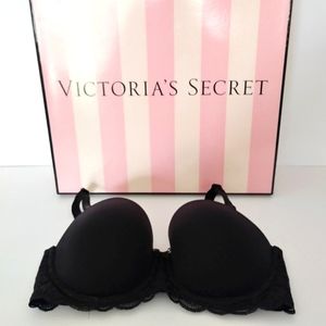 NWOT Victoria's Secret Dream Angels Multi-Way Black Lace Bra
